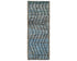 10 Feet Moroccan Blue Hand Woven Wool Runner Rug